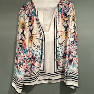 BCBG blouse   Multi color